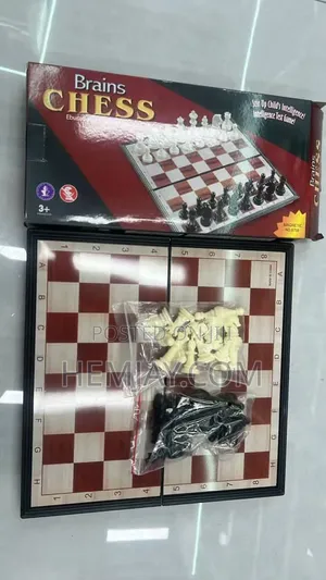 Quality Medium Magnetic Chess Board. (Intelligence Text Game)
