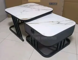 Luxury 2 in I Marble Center Table