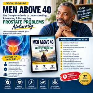 Prostate Health Guide for Men Over 40 (Instant Download PDF)
