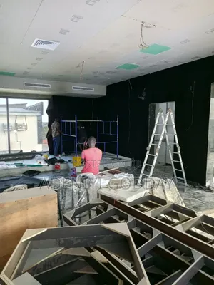Acoustic Foam Installation, Acoustic Treatment, Fireproof Fabric