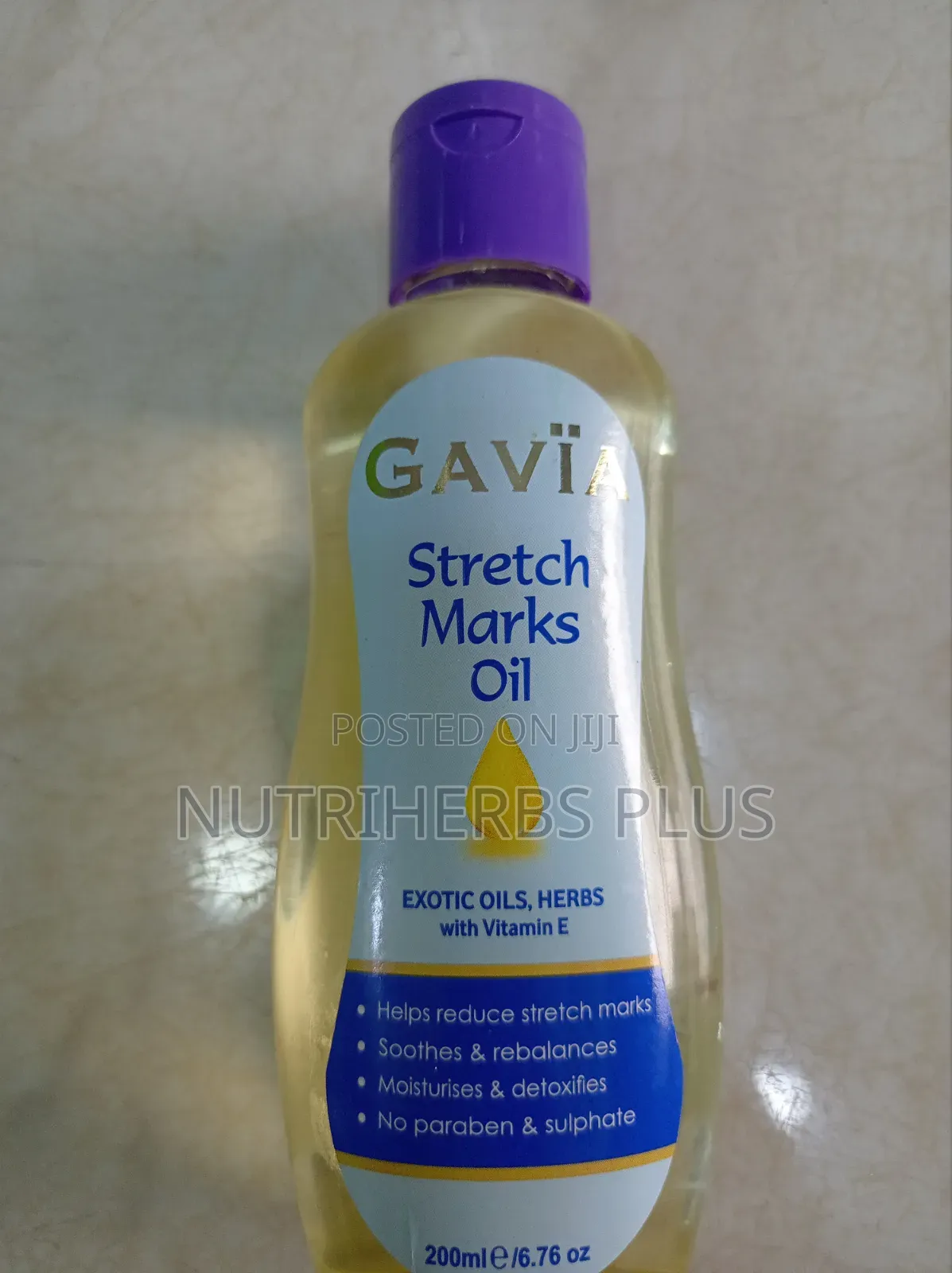 Gavia Stretch Marks Oil (Supports Pregnancy Body Changes)
