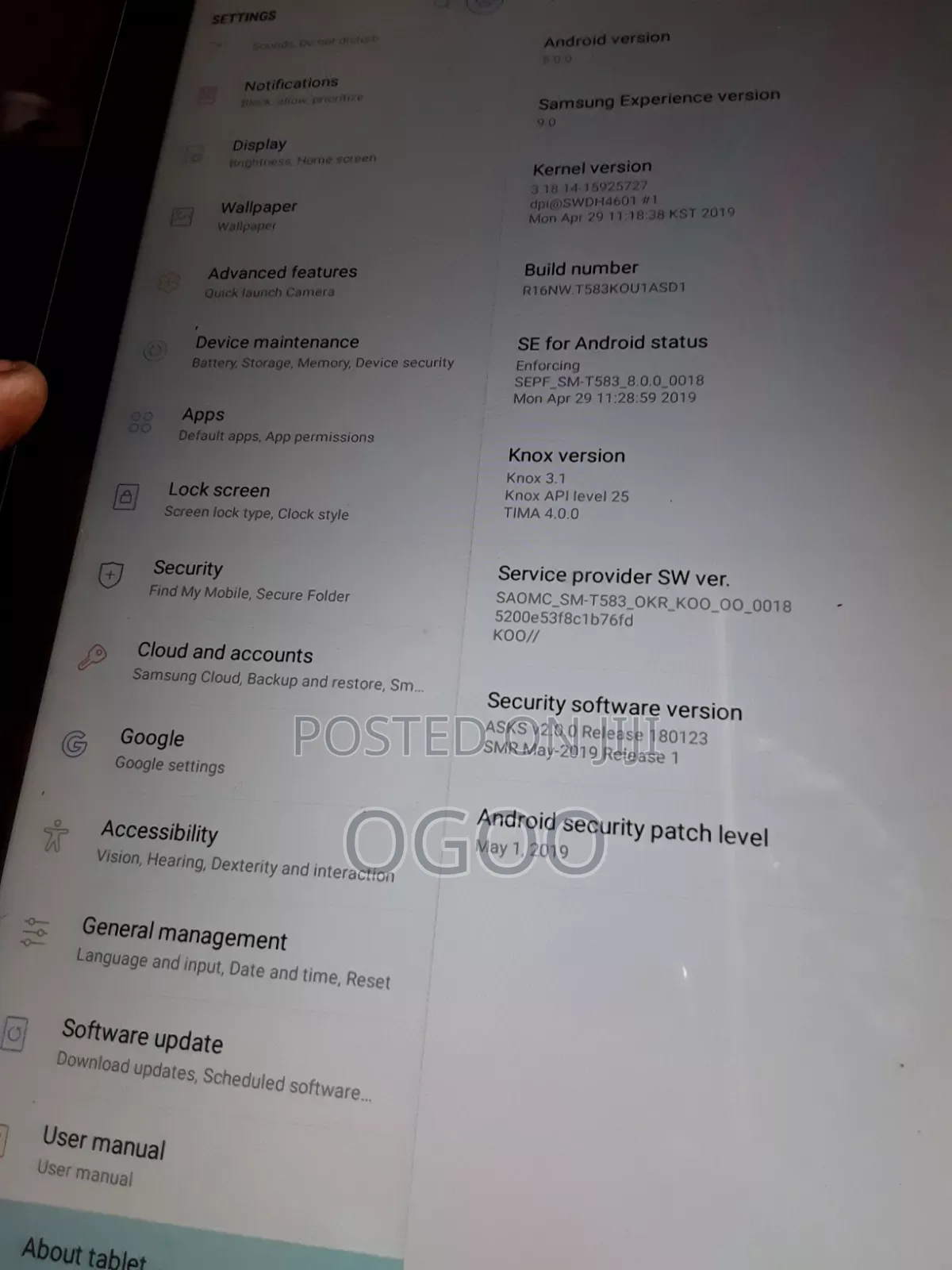 Samsung Galaxy Tab Advanced 2 32 GB White