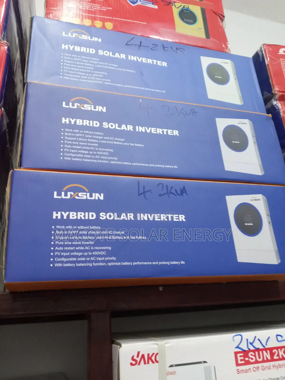 4.2kva 24v Luxsun Hybrid Inverter