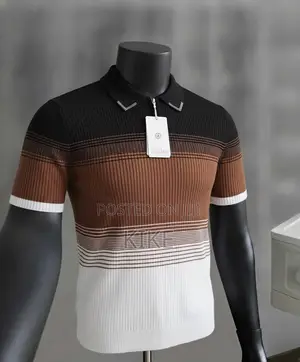 Quality Men Knitted Polo Top