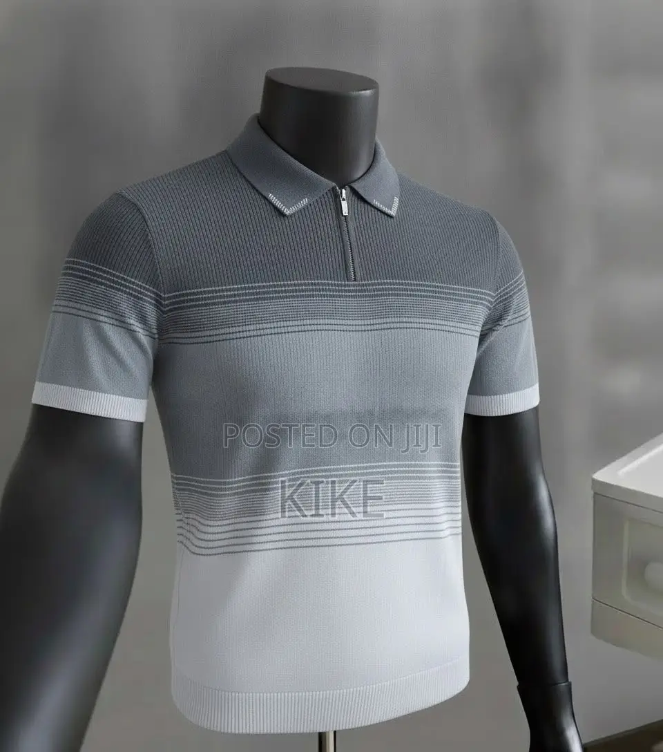 Quality Men Knitted Polo Top