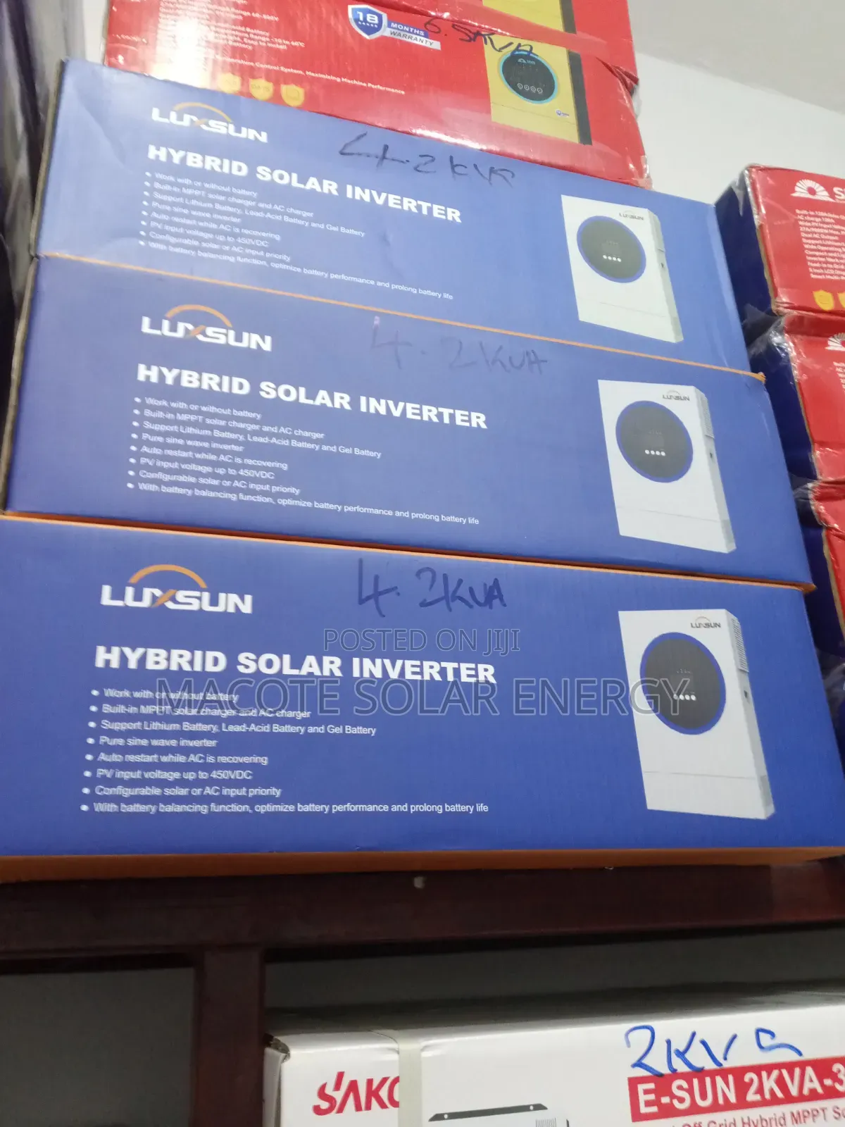 4.2kva 24v Luxsun Hybrid Inverter