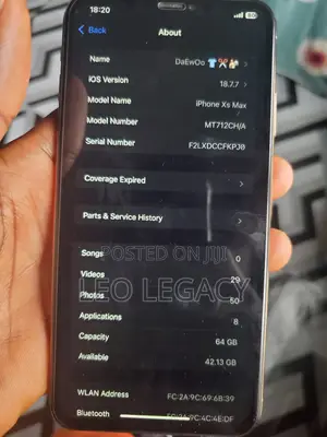 Apple iPhone XS Max 64 GB Gold
