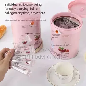 60pc Collagen Cranberry Powder in a Can