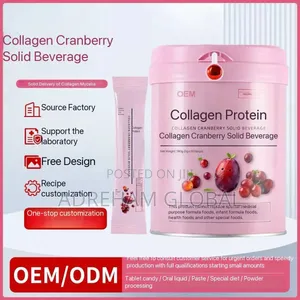 60pc Collagen Cranberry Powder in a Can