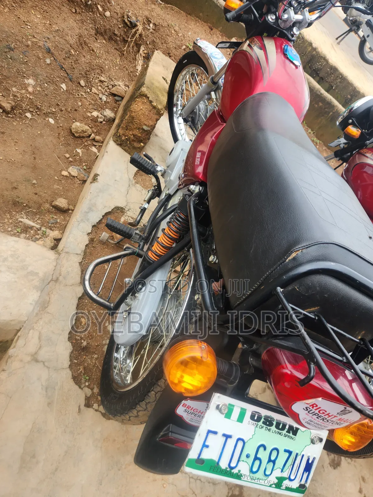 Bajaj Boxer 100 2026 Red