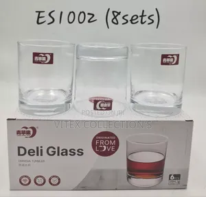 6pcs Deli Short Whiskey Glass Cup