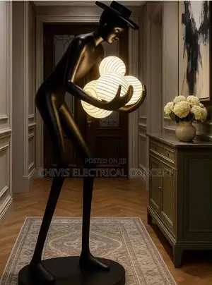 Luxury HUMANOID Standing Lamp Chandelier