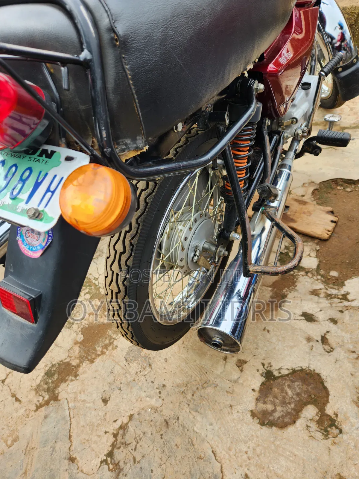 Bajaj Boxer 100 2026 Red