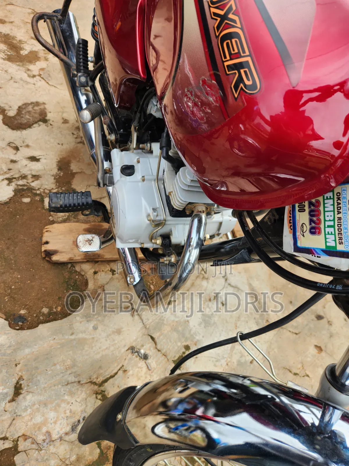 Bajaj Boxer 100 2026 Red