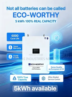 5kwh by 51v Eco Worthy Lithium Battery