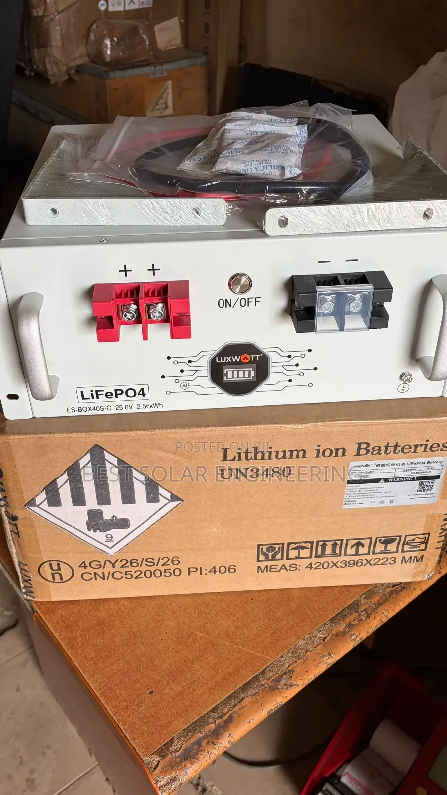2.5kwh 24v Lithium Battery (Luxwatt)