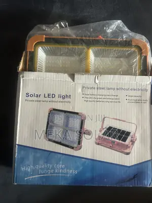 Solar Rechargeable Led Emergency Light