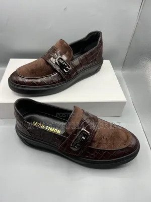 Mich Simon Skin and Suede Loafer Hybrid Shoes