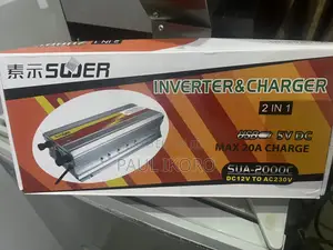 2000 Watts Power Solar Inverter With Inbuilt 20 Amps Charger