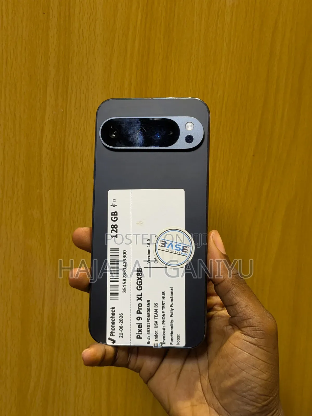 Google Pixel 9 Pro XL 128 GB Black