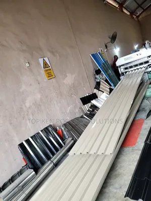 Beige Oven Baked 0.55mm Longspan Sheet