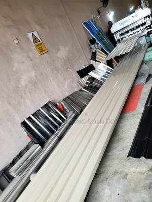 Beige Oven Baked 0.55mm Longspan Sheet