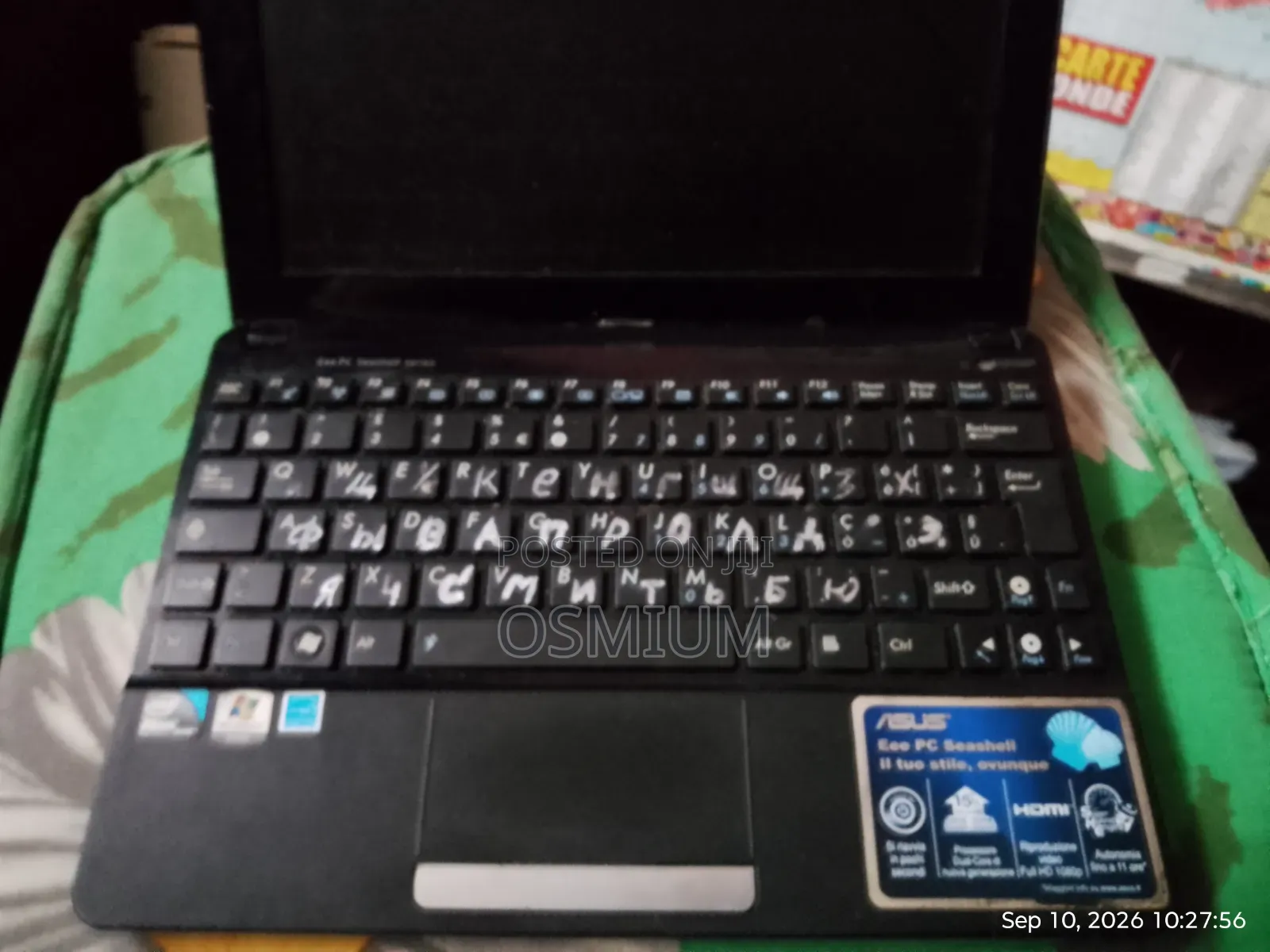 Laptop Asus Eee PC 1015PE 2GB Intel Pentium HDD 320GB