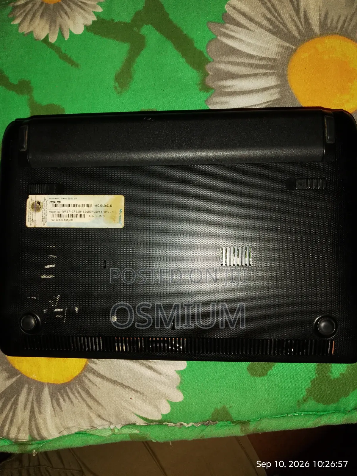 Laptop Asus Eee PC 1015PE 2GB Intel Pentium HDD 320GB