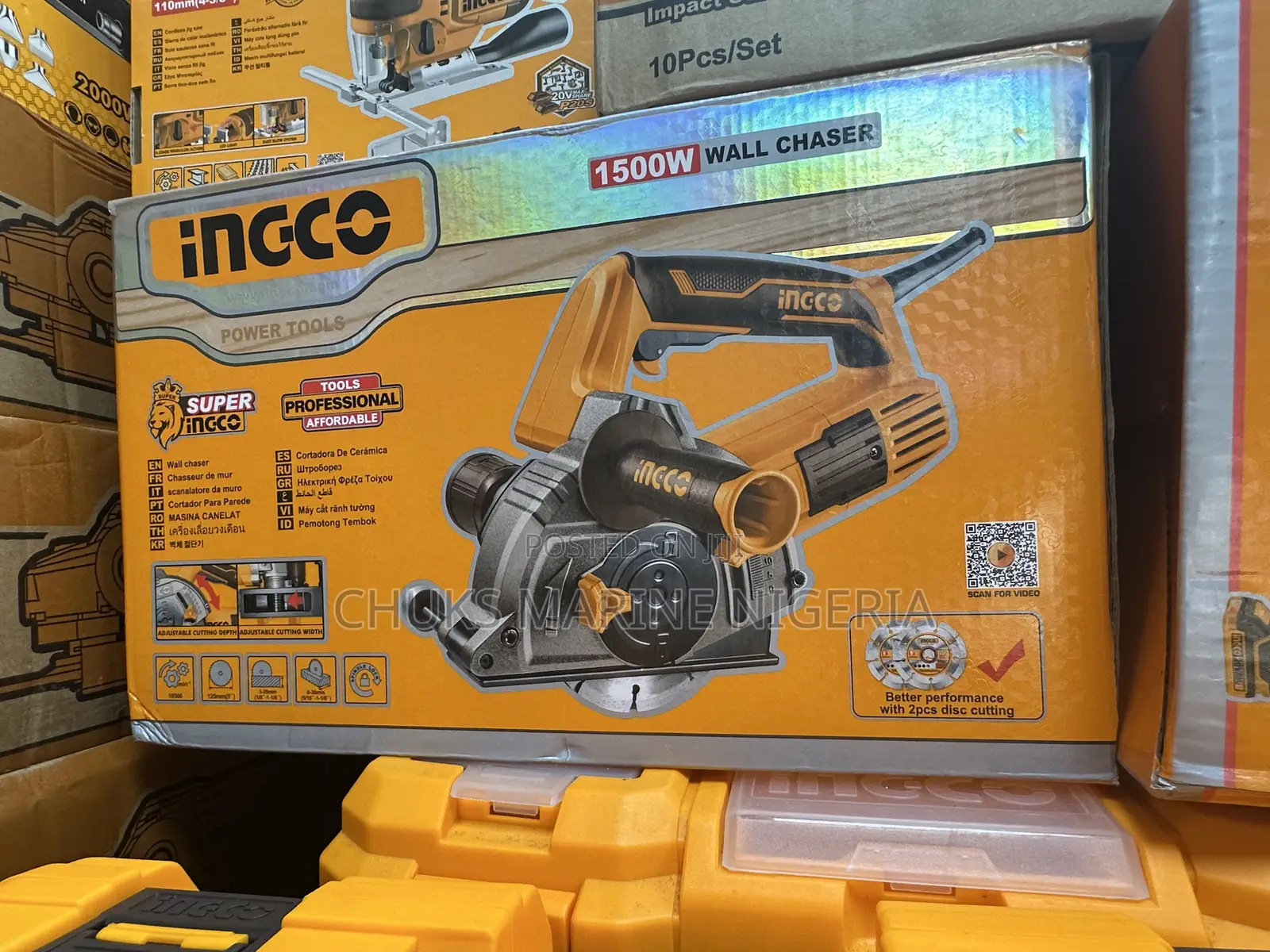 Ingco 1500w Wall Chaser