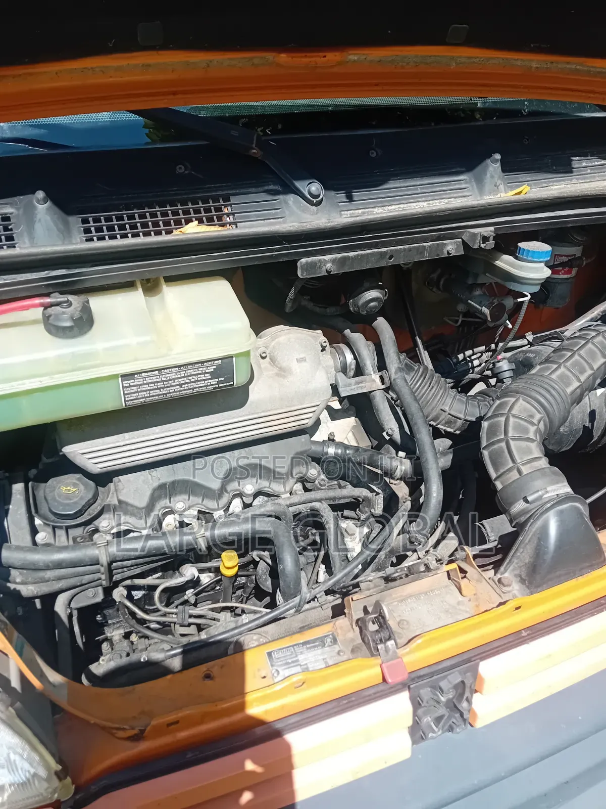 Peugeot Boxer 1992 Orange