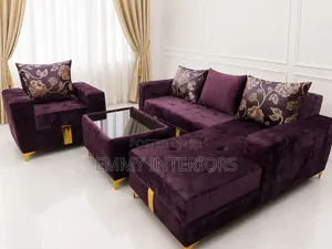 Quality L Shaped Fabric Sofa It's Available Good Material
