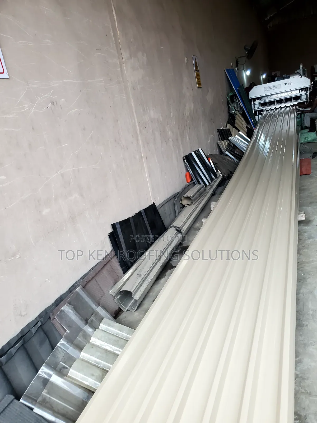 0.65 Thickness G/Beige Longspan Sheet