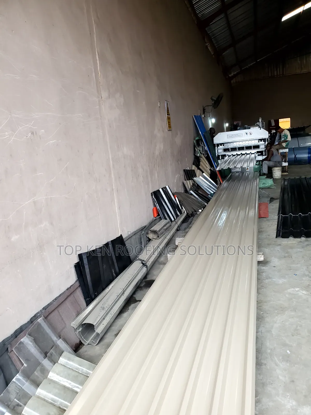0.65 Thickness G/Beige Longspan Sheet