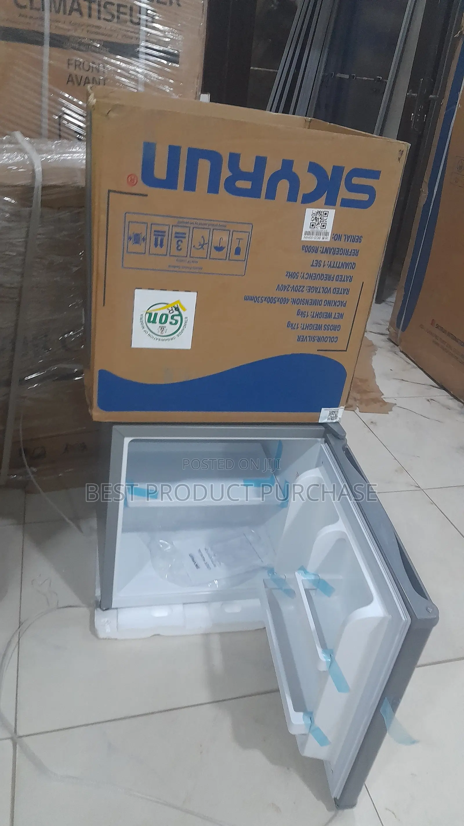 Small BCD-50HW Refrigerator by Skyrun