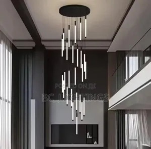 Modern Lighting Long Staircase Pendant Light Stair Chandelier