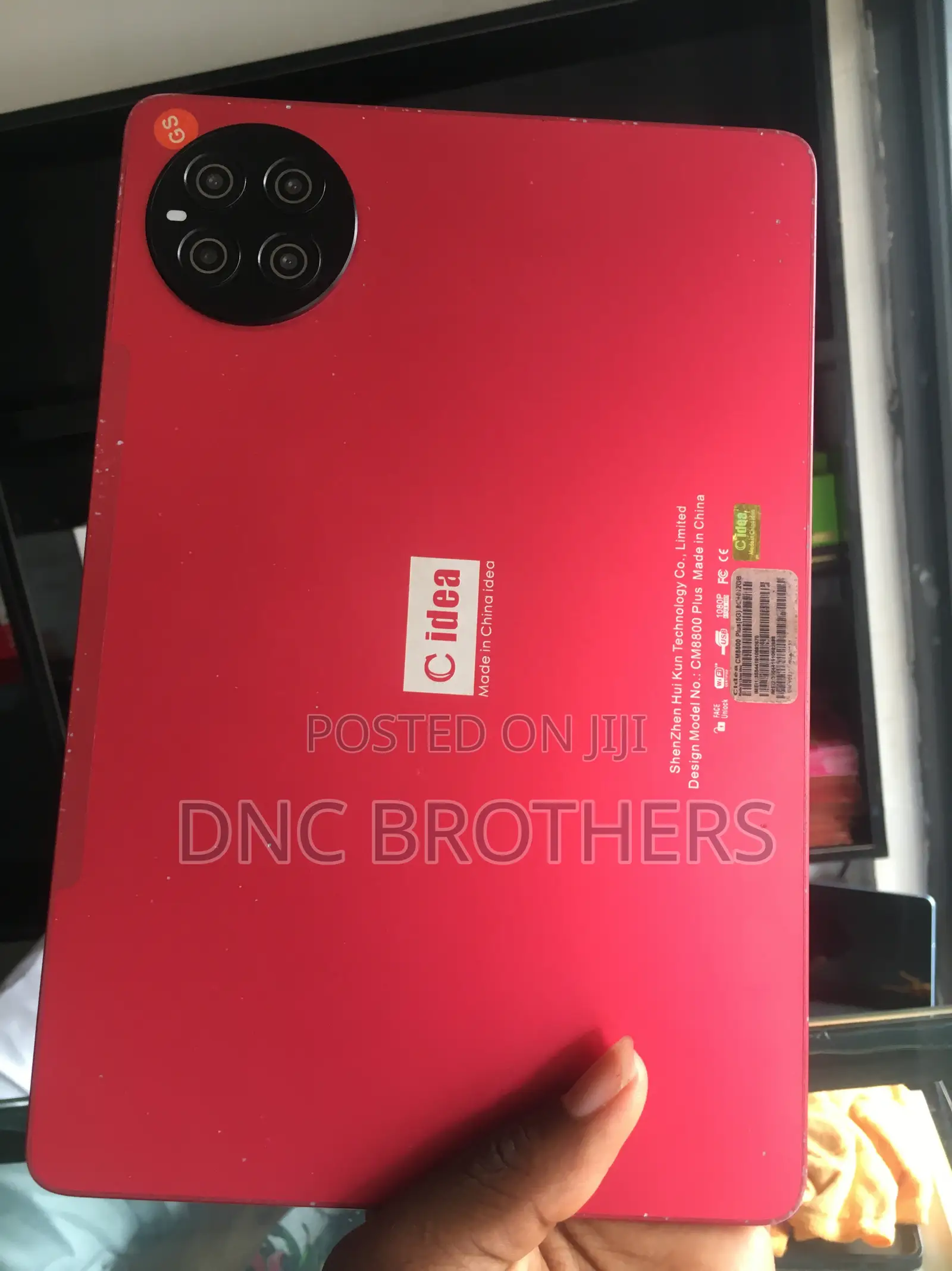 New C idea CM8800 Plus 512 GB Red