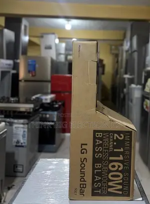 LG Sounbar With Wireless Subwoofer