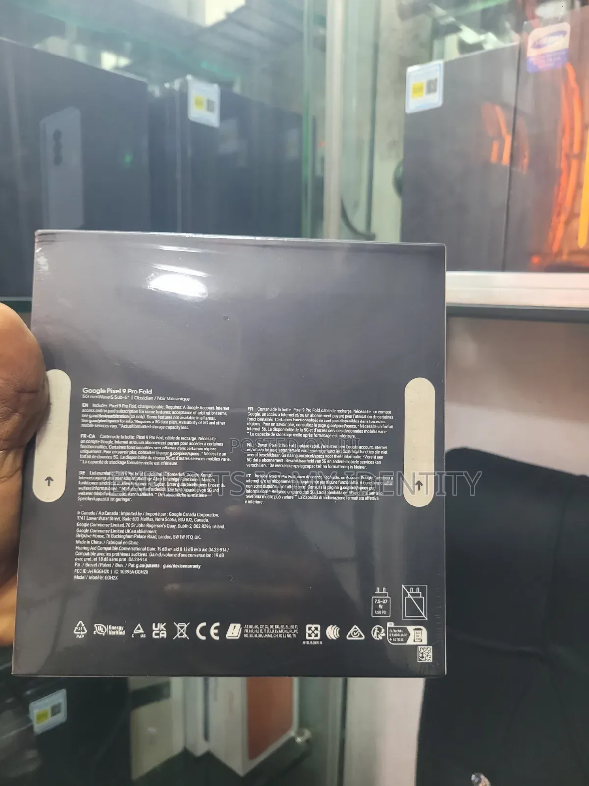 New Google Pixel 9 Pro Fold 512 GB Black