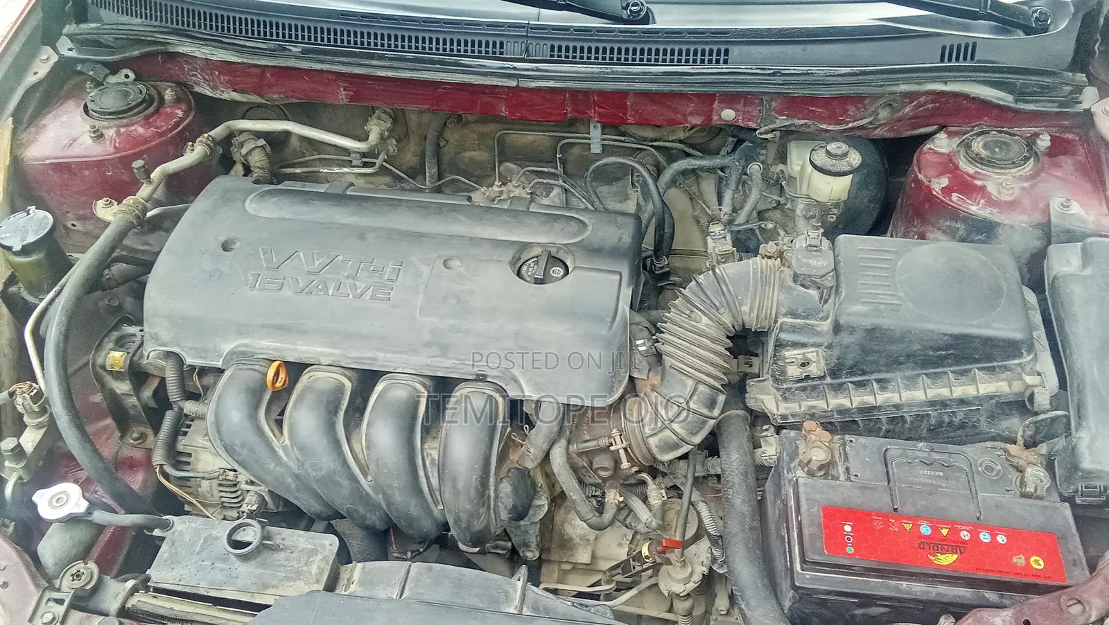 Toyota Corolla 2008 Red