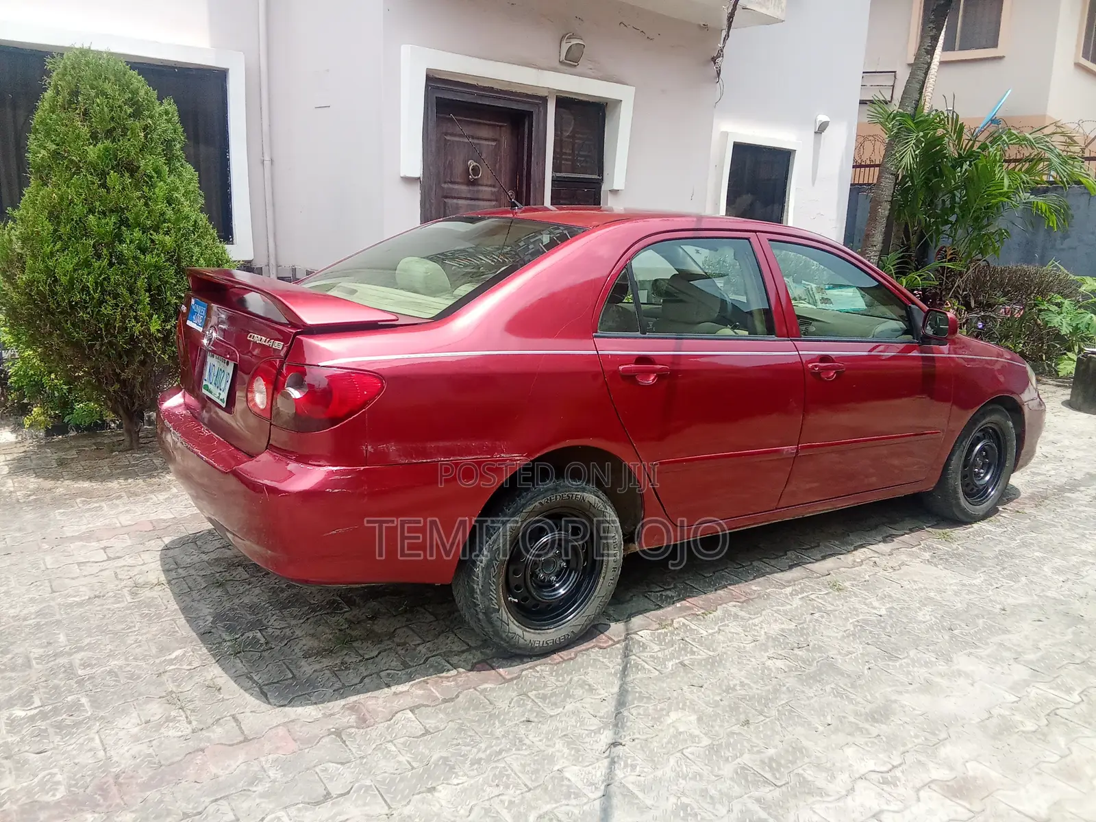 Toyota Corolla 2008 Red