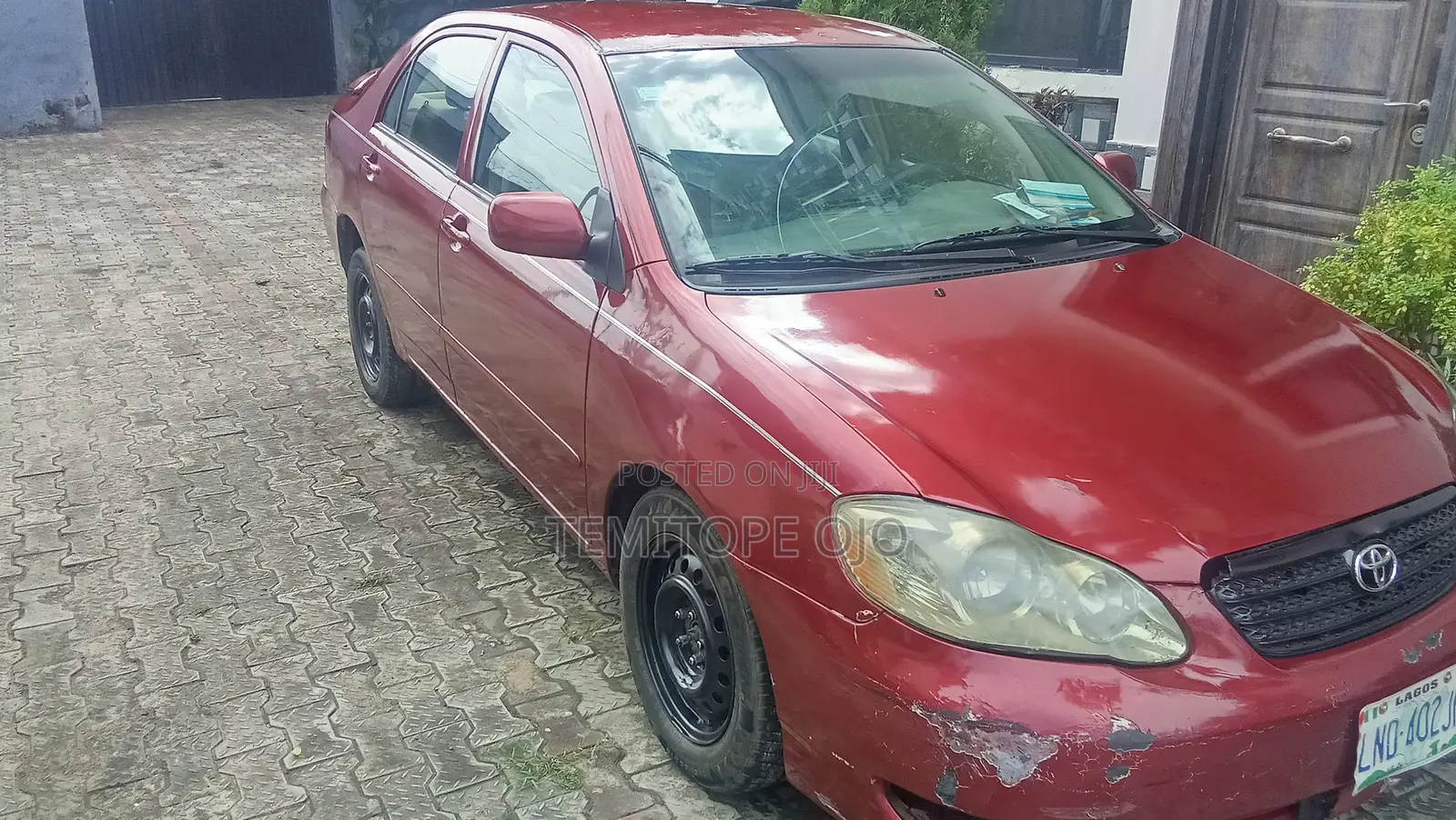 Toyota Corolla 2008 Red