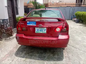Toyota Corolla 2008 Red
