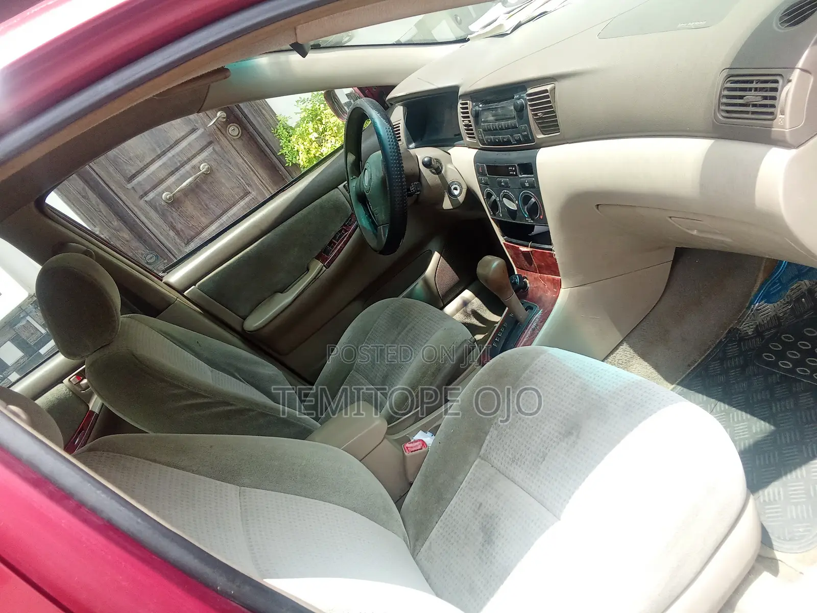 Toyota Corolla 2008 Red