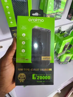 Oraimo Traveler 15 20,000mAh 15W Fast Charging Power Bank OPB-1201P