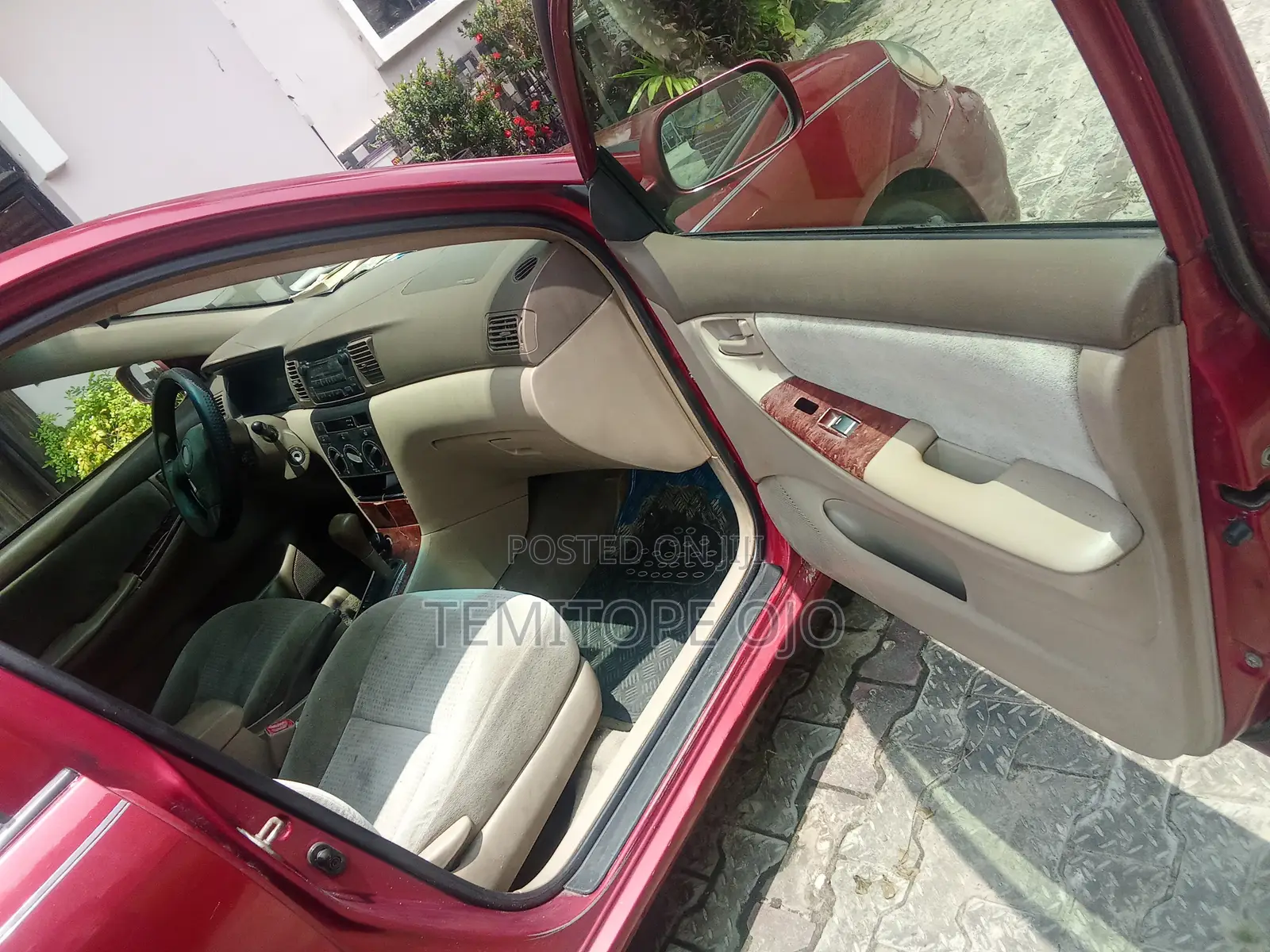 Toyota Corolla 2008 Red