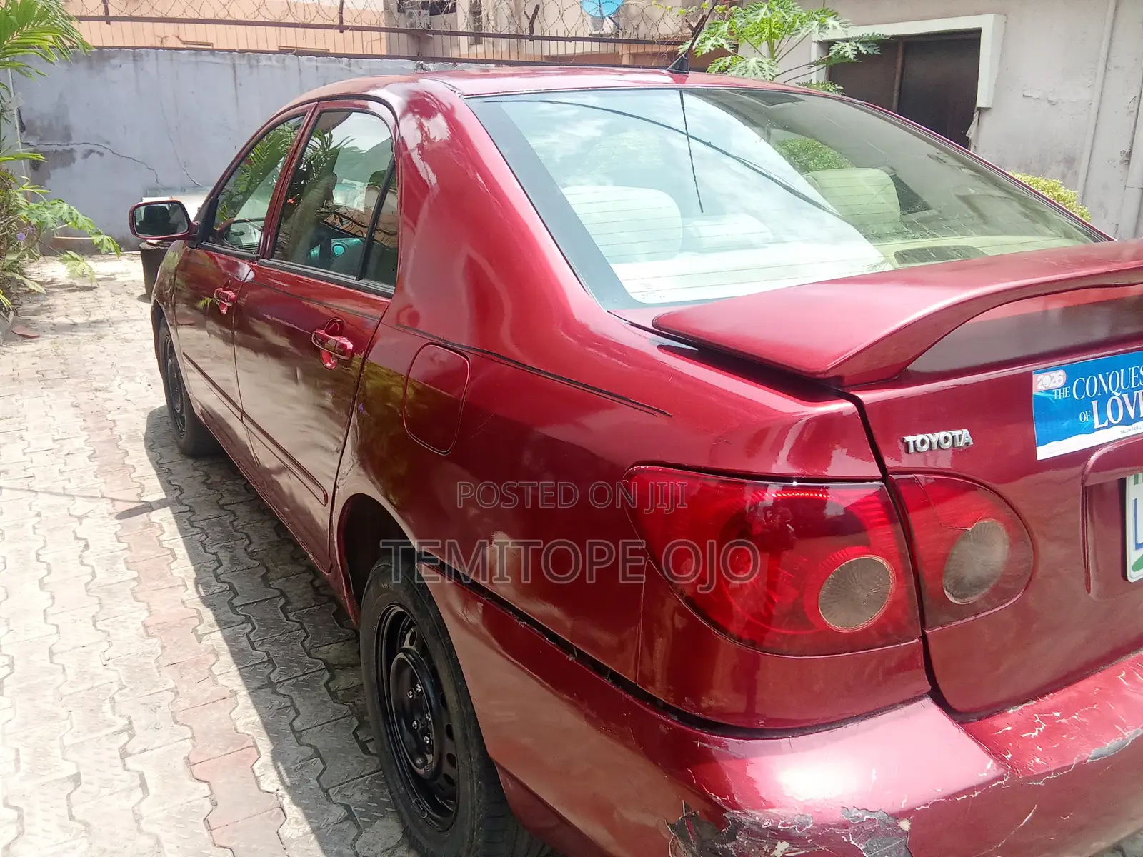 Toyota Corolla 2008 Red