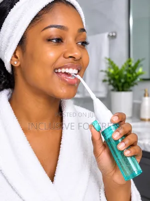 Portable Water Flosser. No Charging, No Battery.