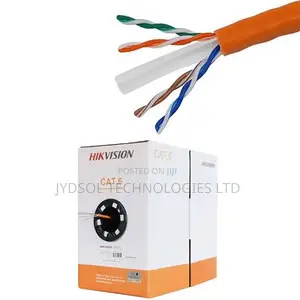Hikvision CAT6 U/Utp Network Cable (Solid Copper, 0.5mm)