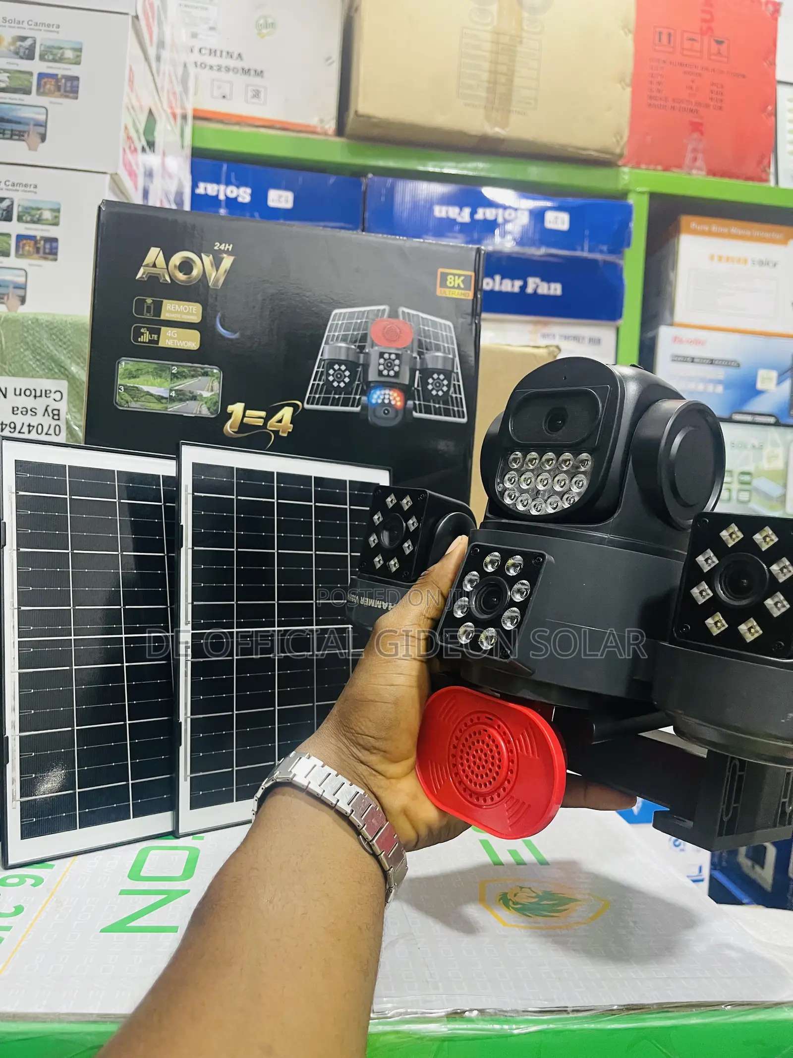 HAMMER VISION 4lense CCTV Indoor/Outdoor Camera