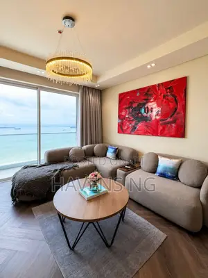 Shortlet | 2-Bedroom Waterfront Apartment With City Water Views